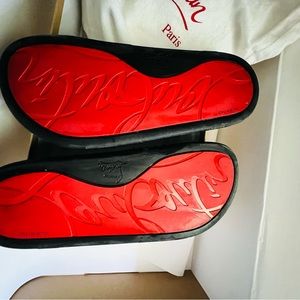 Christian Louboutin
Men's Pool Fun Spiked Leather Slide Sandals